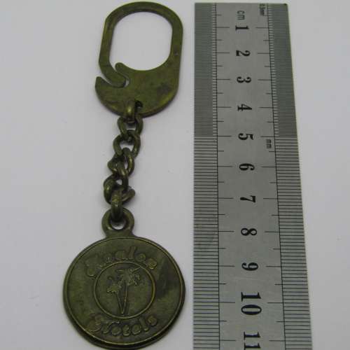 Vintage Avalon springs Hotel key holder