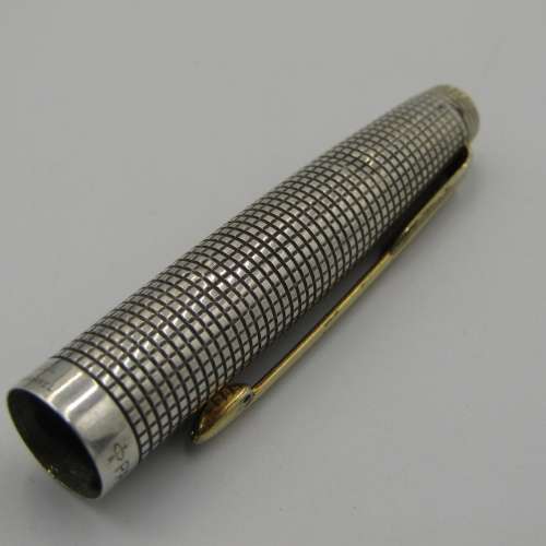 Vintage Sterling silver Parker Pen with 14kt gold nib