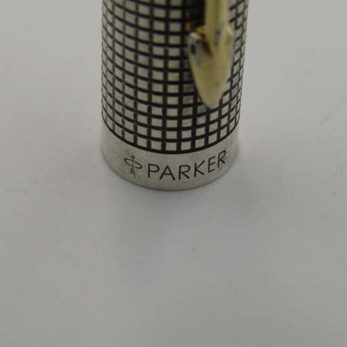 Vintage Sterling silver Parker Pen with 14kt gold nib