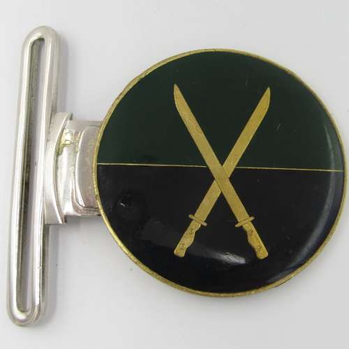 SA Infantry school belt buckle