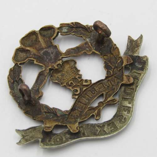 British Middlesex regiment badge with lugs