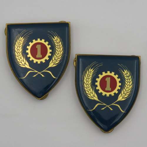 Pair of SADF 1 Maintenance unit shoulder flashes