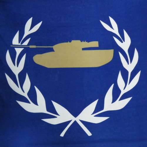 SADF Tank Corps unit flag - 180 cm x 120 cm