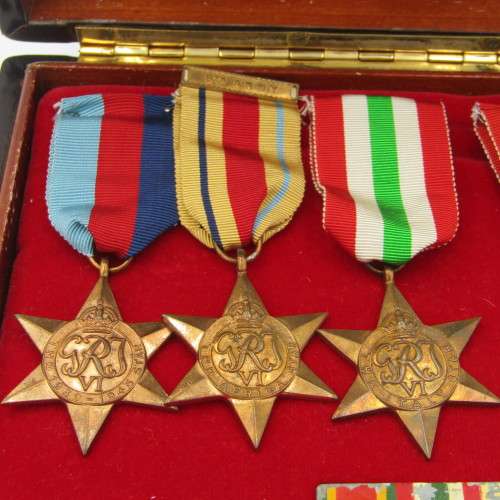 WW1 / WW2 Father and Son medal group - WW1 Pair to Pte. LJDM Kotze