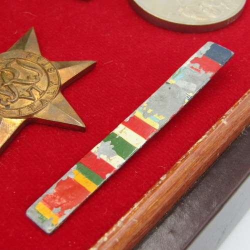 WW1 / WW2 Father and Son medal group - WW1 Pair to Pte. LJDM Kotze