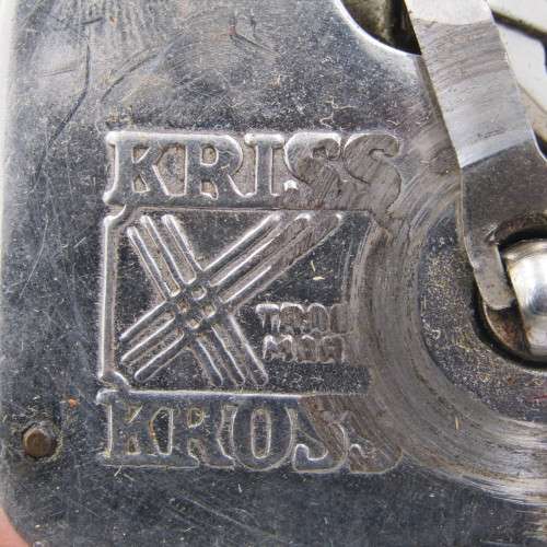 Vintage Kriss Kross razor sharpener in box