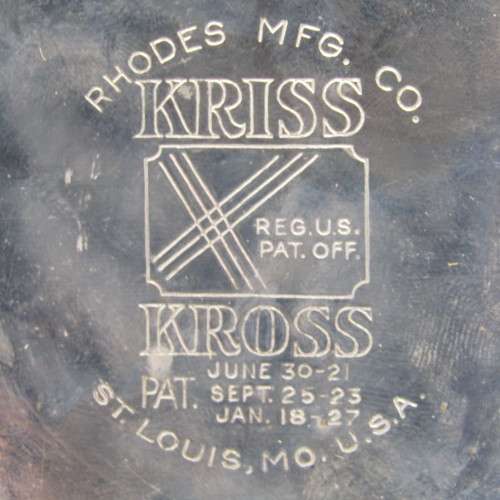 Vintage Kriss Kross razor sharpener in box