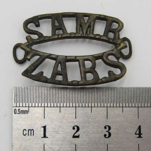 WW1 period South African Mounted Rifles Shoulder Title