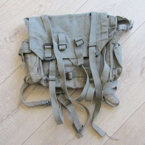 SADF webbing grootsak backpack