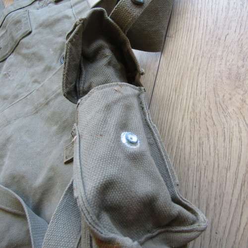SADF webbing grootsak backpack