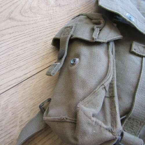 SADF webbing grootsak backpack