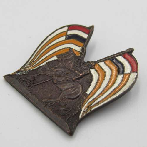 Vintage Orange Free State pin badge