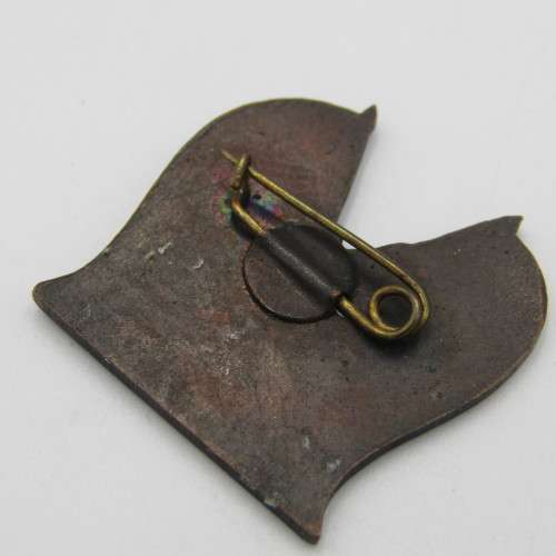 Vintage Orange Free State pin badge
