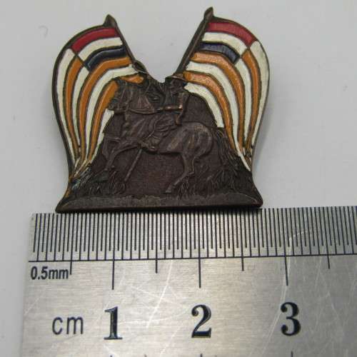 Vintage Orange Free State pin badge