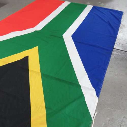 Very large South African flag - 270 cm x 180 cm - some marks