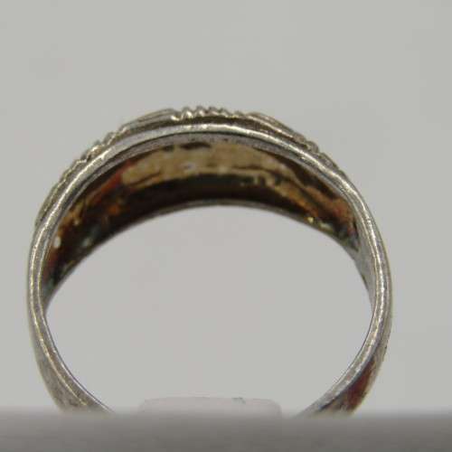 Vintage Sterling silver ring - weighs 1,9g - size L