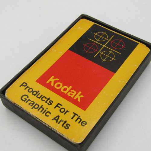 Original vintage Kodak deck of cards in box