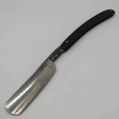 Vintage Joseph Rodgers cut throat straight razor in original box