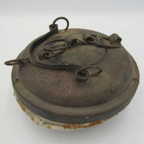 Antique foldable candle holder lantern - rarely seen