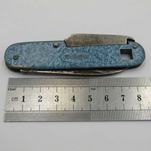 Vintage J.E Chel Henkel Miropan craftsman pocket knife