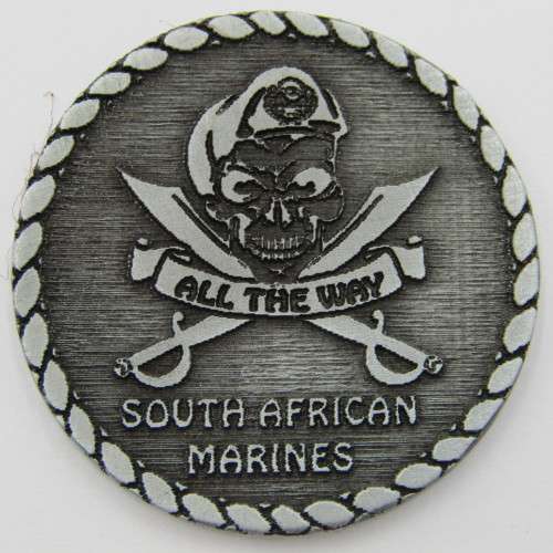 South African Marines Veteran medallion - not numbered
