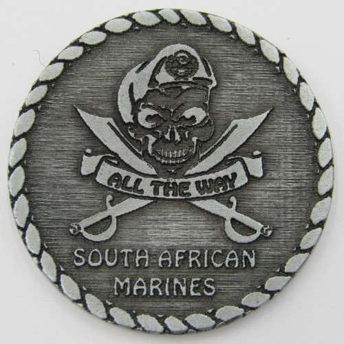 South African Marines Veteran medallion #009