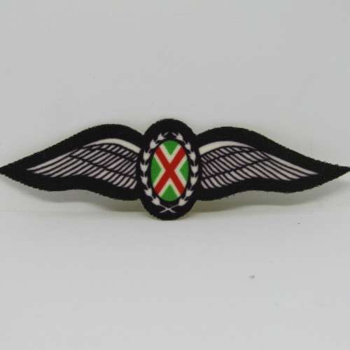 SA Air Force commando pilot wings - printed cloth
