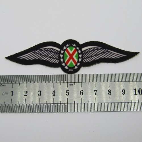 SA Air Force commando pilot wings - printed cloth