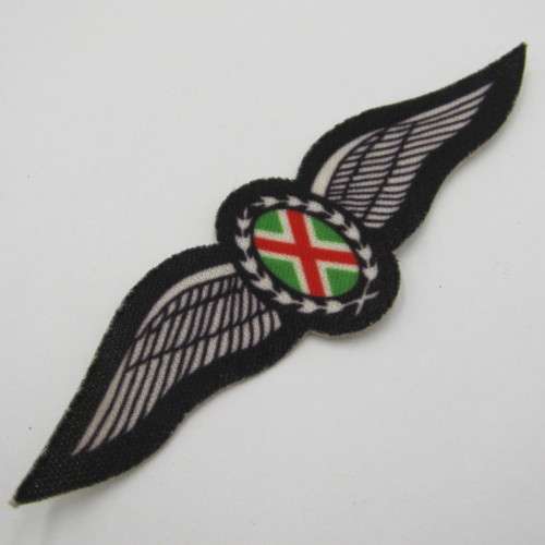 SA Air Force commando pilot wings - printed cloth
