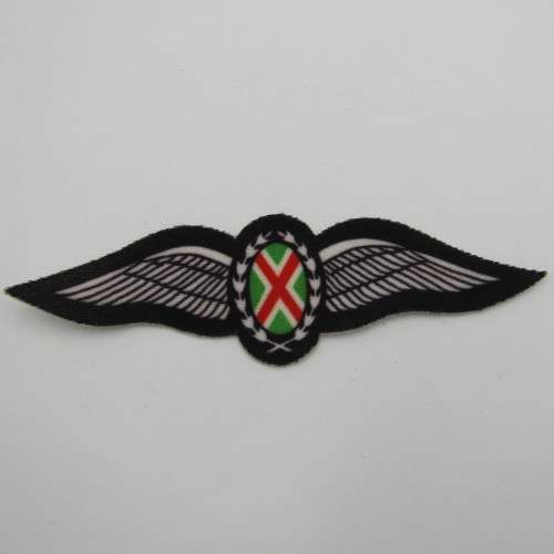 SA Air Force commando pilot wings - printed cloth
