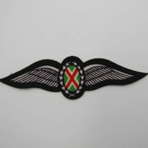 SA Air Force commando pilot wings - printed cloth