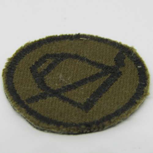 SADF Equestrian Centre Horse rider proficiency cloth badge