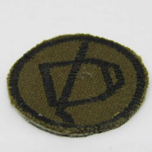 SADF Equestrian Centre Horse rider proficiency cloth badge