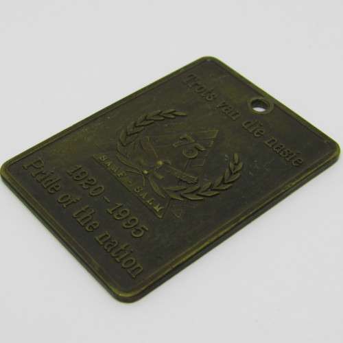 SA Air Force 75 Years Pride of the Nation plaque
