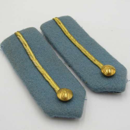 Pair of SA Air Force senior officer goret patches with SAAF buttons