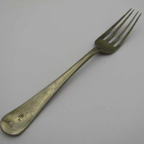 WW2 Military fork - marked RSP 1941 with military marking