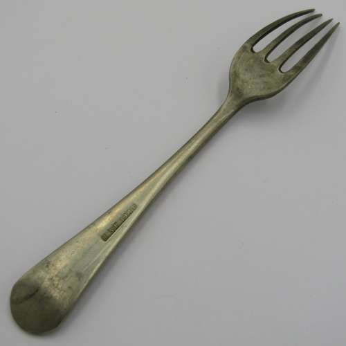 WW2 Military fork - marked RSP 1941 with military marking