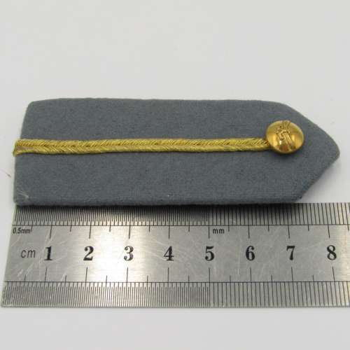 Pair of SA Air Force senior officer gorget patches with SAAF buttons