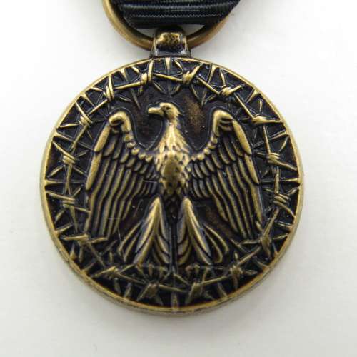 US Army Prisoner of War honorable service miniature medal