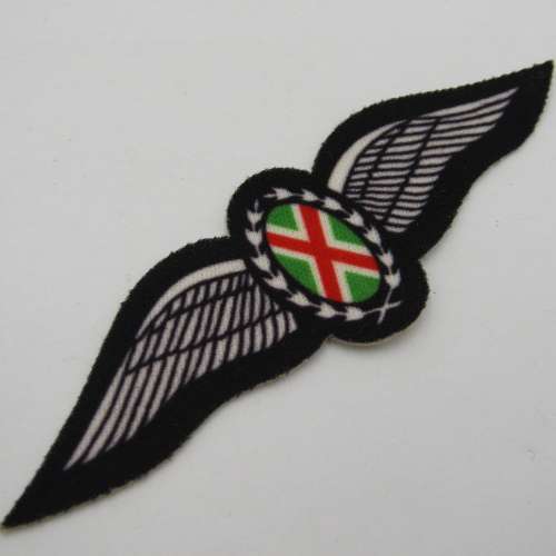 SA Air Force commando pilot wings - printed cloth