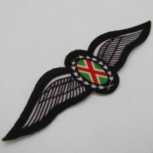 SA Air Force commando pilot wings - printed cloth