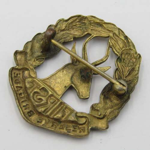 SA First Reserve Brigade sweetheart pin badge
