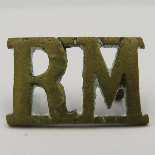 Pair of Royal Marines shoulder titles