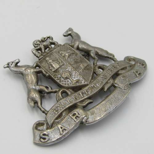 SA Railways officer cap badge