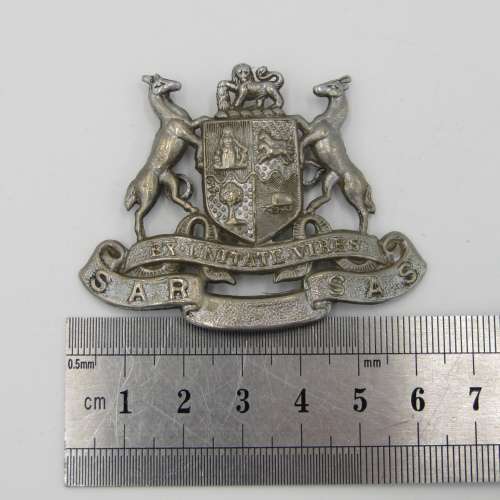 SA Railways officer cap badge