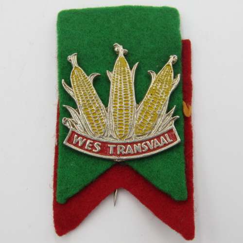 Wes Transvaal Rugby pin badge