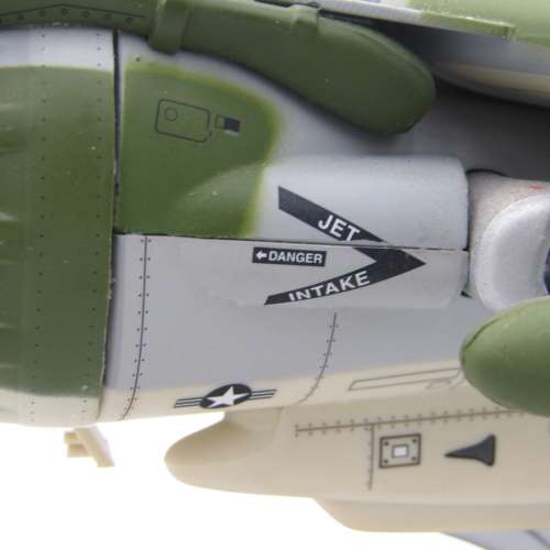Motorworks Air Power AV-8 Harrier die-cast model plane - scale 1/40
