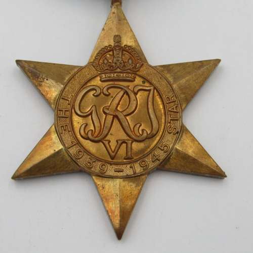 WW2 The 1939-1945 Star medal - unnamed version