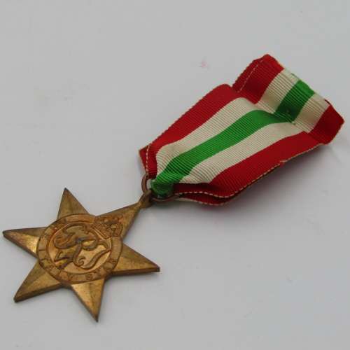 WW2 The Italy Star medal - unnamed version