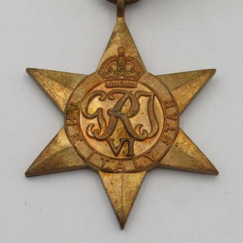 WW2 The Italy Star medal - unnamed version